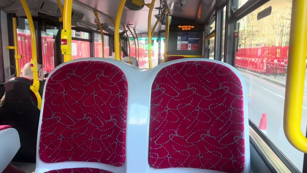(Soon to Have Electrics + Thrash) Journey on Route 156 Transport UK London SN64OEX 2473 17/3/26