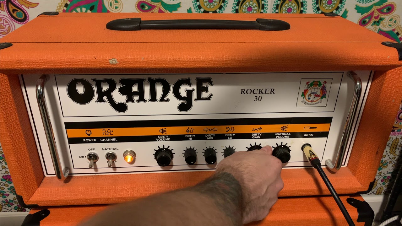 Just The Gear #4 - Orange Rocker 30 Amp Demo