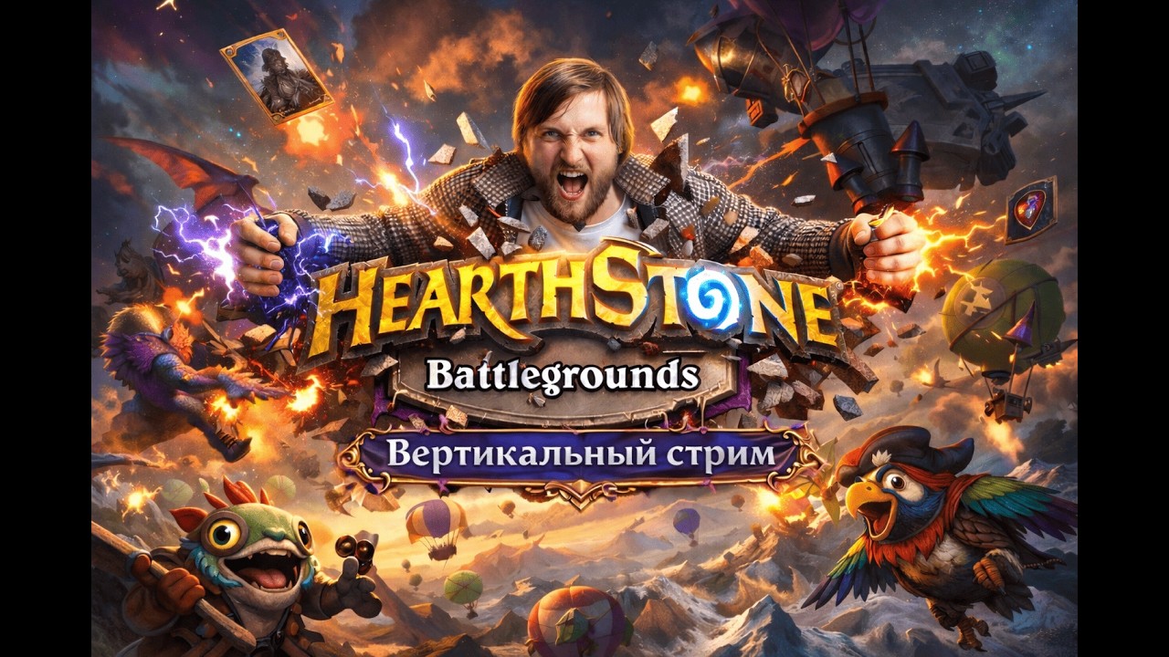 верт⭐️Стал Батей=)))  ⭐️ #hs #hearthstone #hsbg