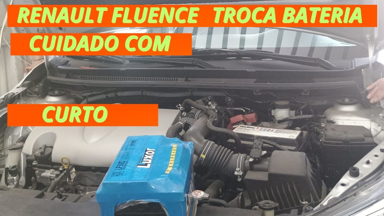 CARRO RENAULT FLUENCE COMO FAZER TROCA BATERIA OS CUIDADO QUE VC PRECISA SABER