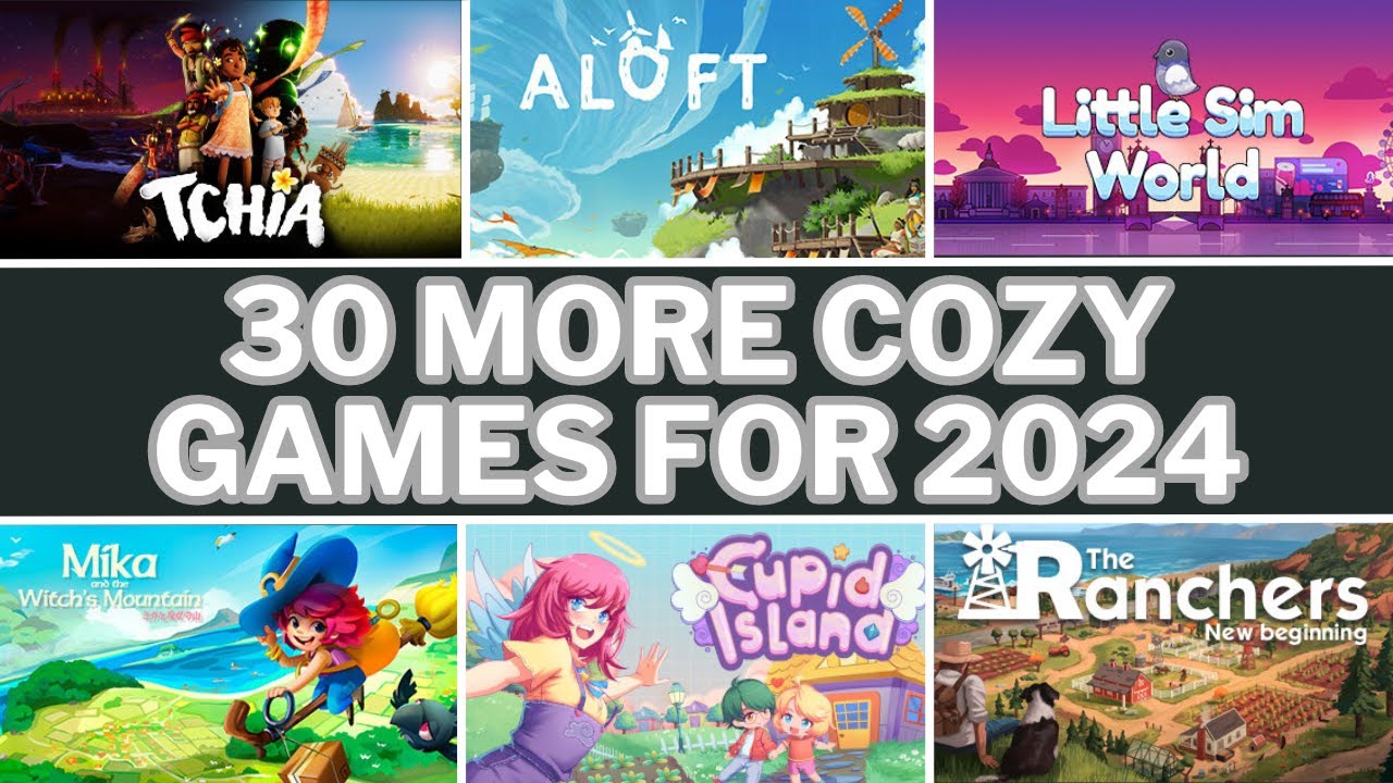 MORE essential cozy games for your 2024 wishlist