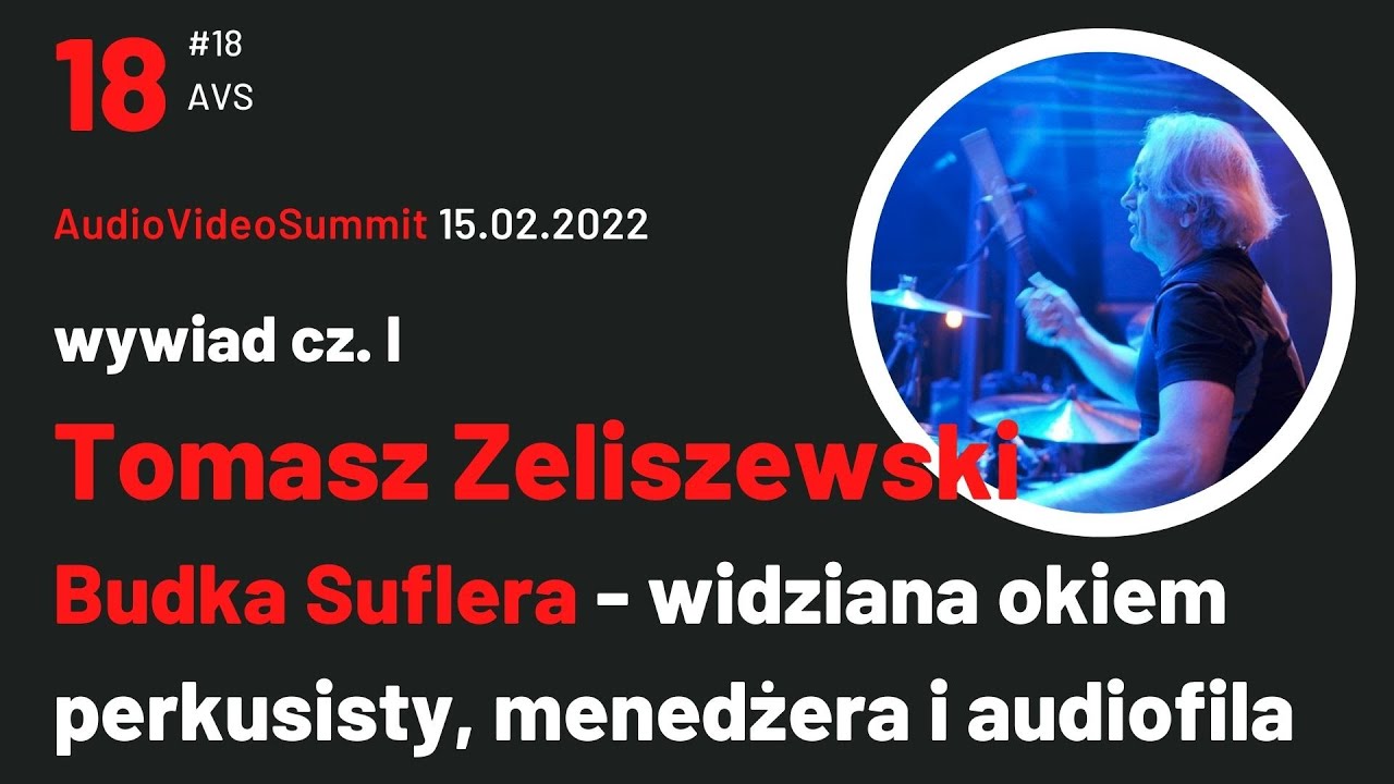 Tomasz Zeliszewski - Budka Suflera - okiem perkusisty, menedżera i audiofila cz.I
