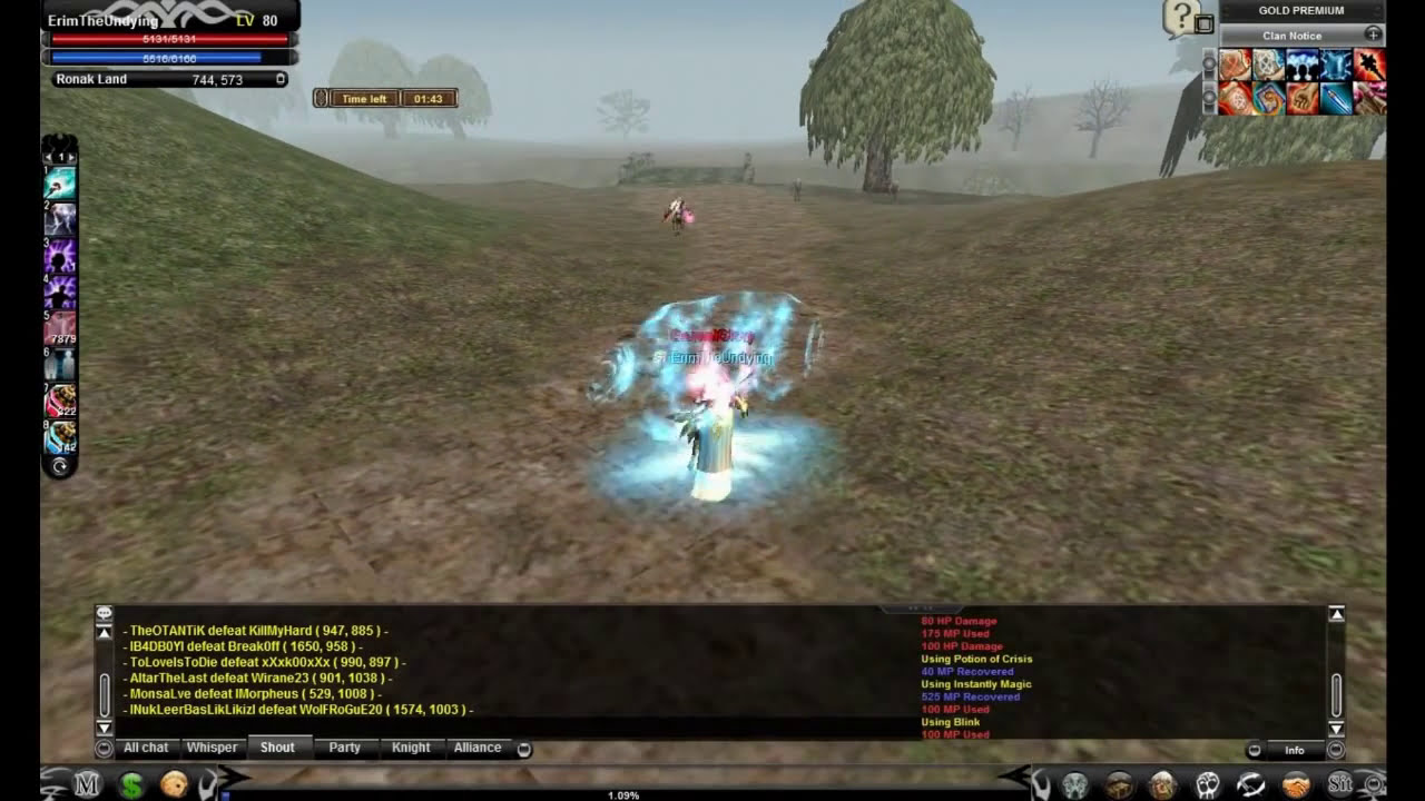 ErimTheUndying - Solo Mage PK - Ionia PK Video - Knight Online