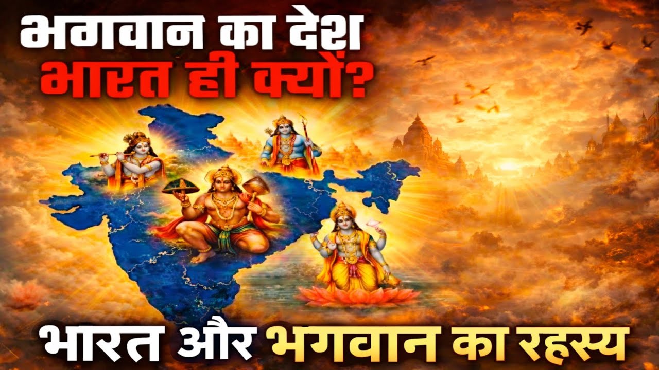 भारत और भगवान का रहस्य। भगवान भारत में ही क्यों 