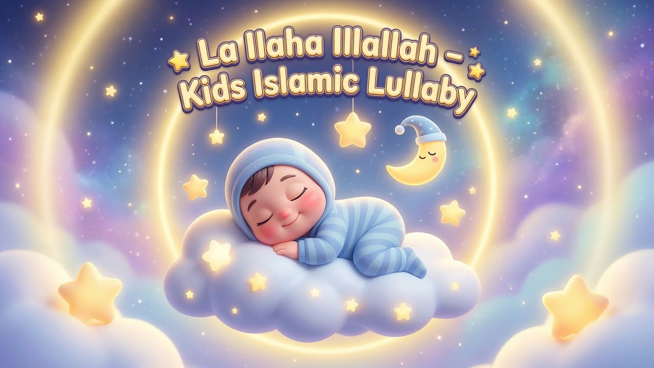 La ilaha illallah | Peaceful Bedtime Nasheed | Calm Islamic Lullaby for Sleep Without Music | 