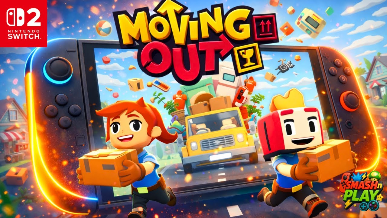 Moving Out Gameplay on Nintendo Switch 2