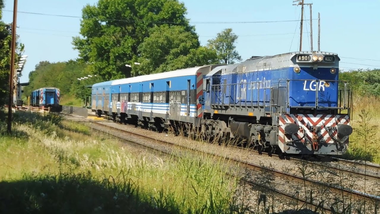 Locomotoras GM/EMD GT22 A900 / A901 / A913 en el ramal Ezeiza - Cañuelas