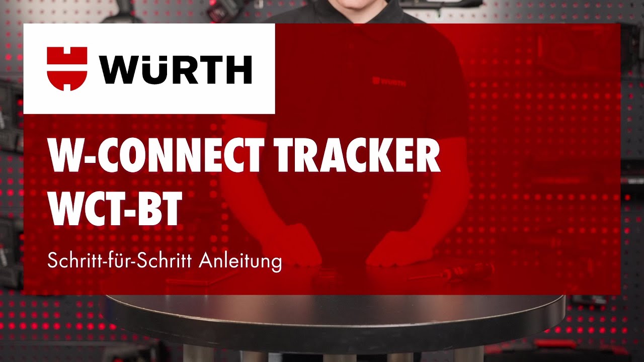 W-CONNECT Tracker - Schritt-für-Schritt Anleitung