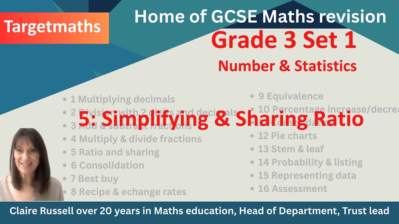 Ratio: Sharing & Simplifying 👉 Lesson 5
