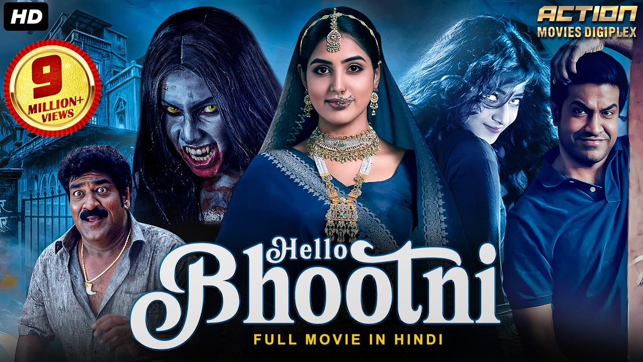 HELLO BHOOTNI Full South Horror Movie Hindi Dubbed | Vennela Kishore, Nandita Swetha | Horror Movie