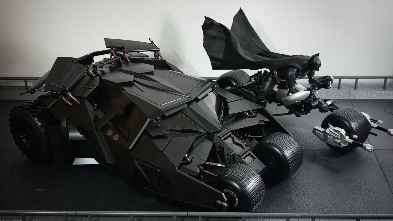 Review : Batmobile & Batpodค่าย Modoking สเกล 1:12 งานสวย ดีเทลแน่น ลูกเล่นเยอะที่สำคัญมีไฟด้วย