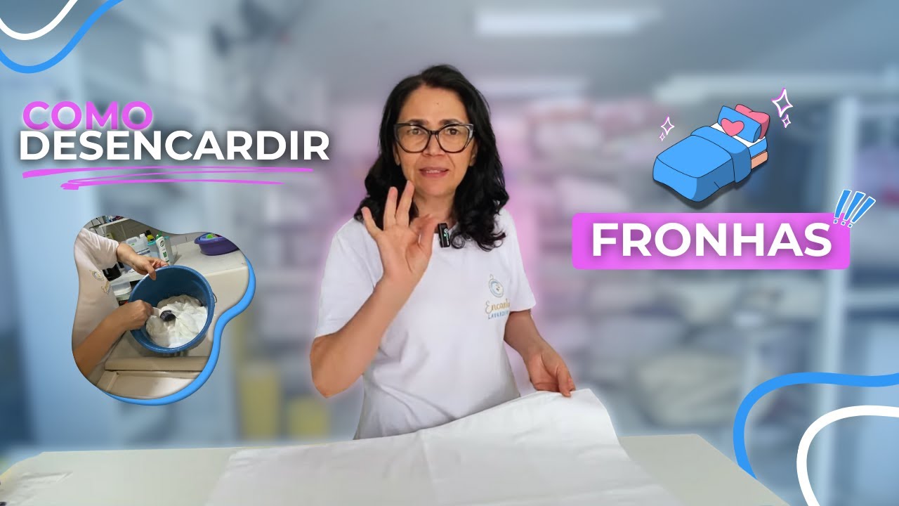 COMO DESENCARDIR FRONHAS AMARELADAS!