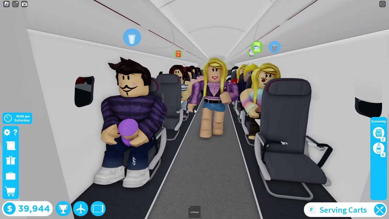 ✈️ Cabin Crew Simulator - Tokyo (TOK) to Tahiti (THT) Flight