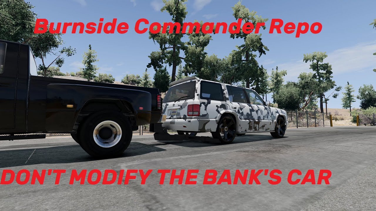 BeamNG.drive (Mod) Freeroam: West Coast, USA - Burnside Commander Repo