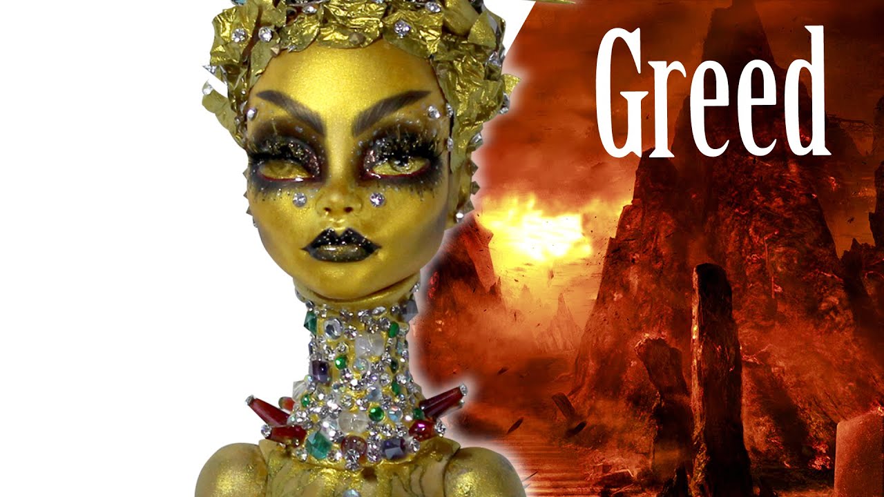 Doll Repaint: Greed | DC Superhero Girls Custom