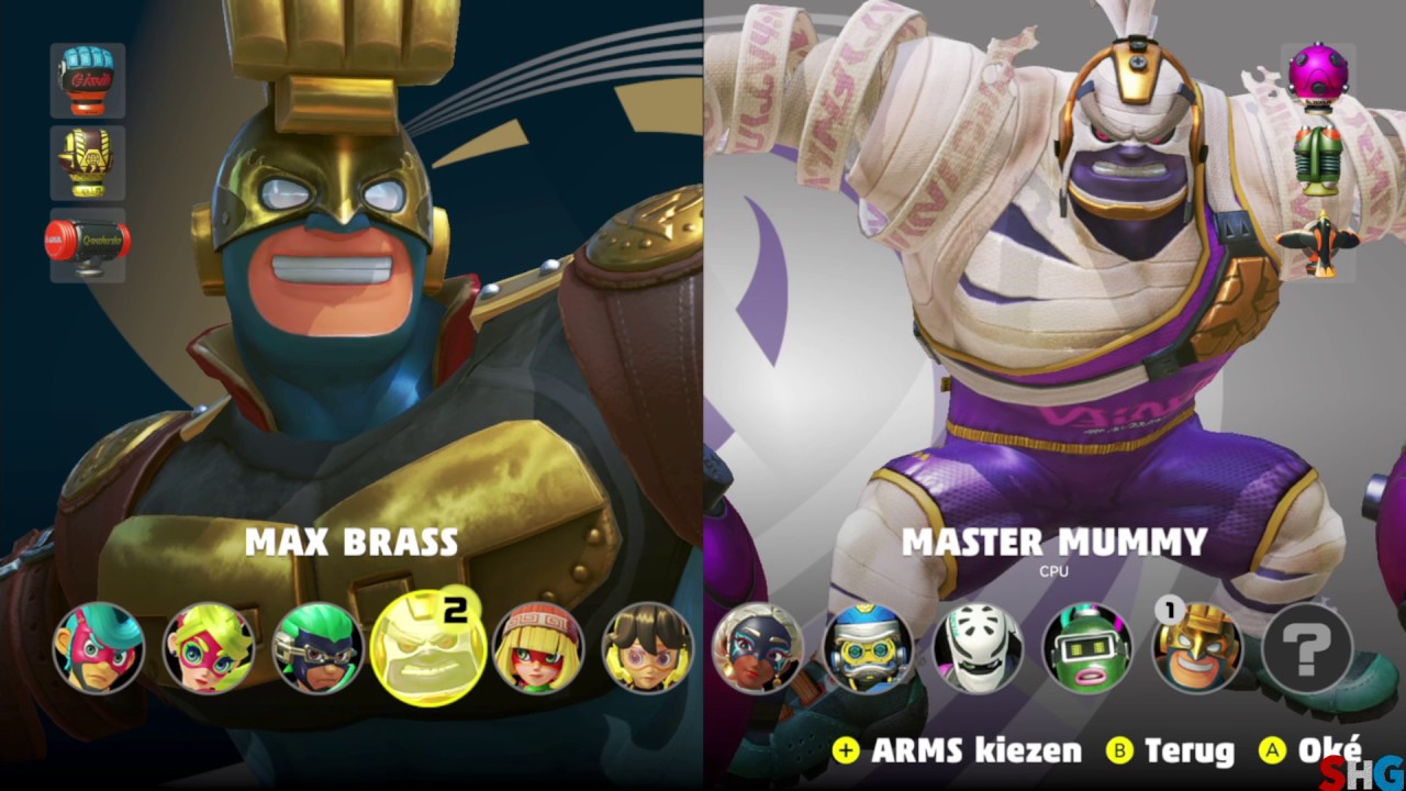 [SharJahJuniorPlays] [Arms Max Brass Game-play]