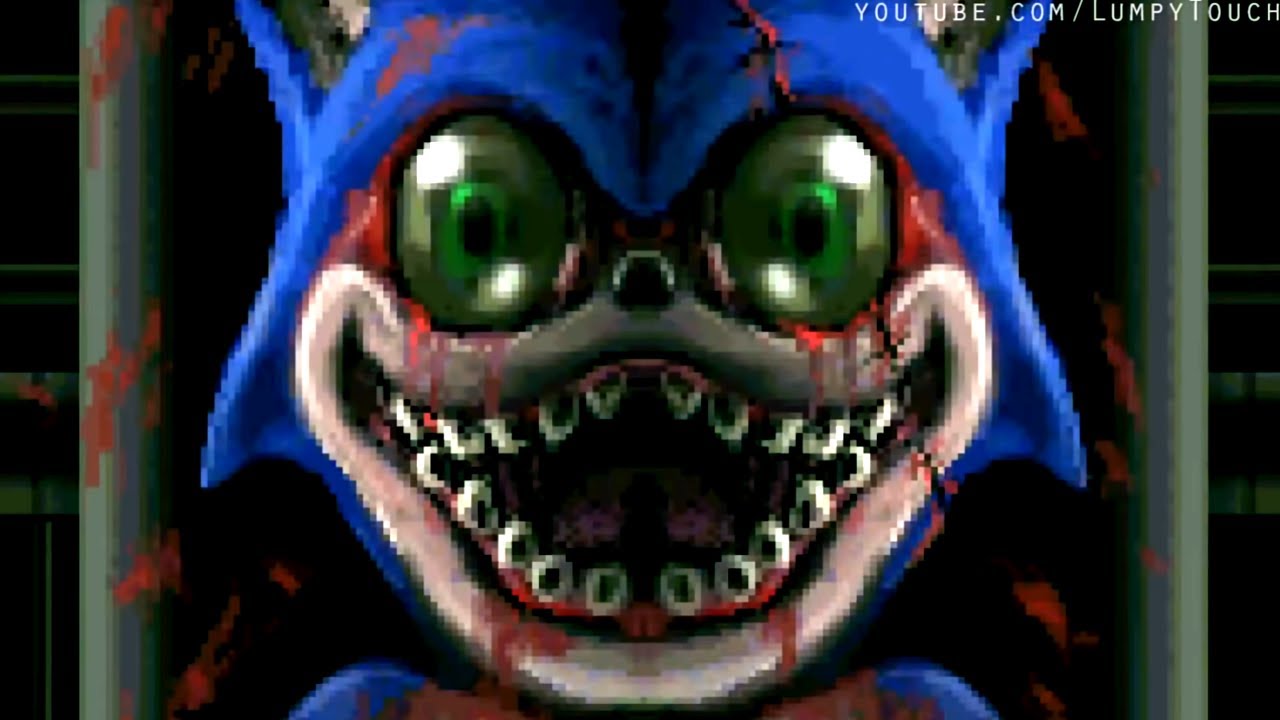 SCARIEST SONIC ANIMATIONS GIVES YOU NIGHTMARES - MOVIE SONIC.EXE PARODY