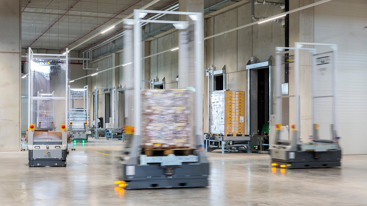 KNAPP – Open Shuttles for pallet handling