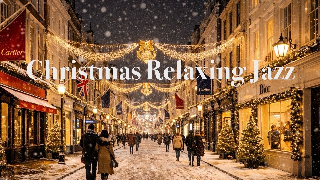 Christmas Relaxing Jazz Background Music | Christmas Classic Oldies