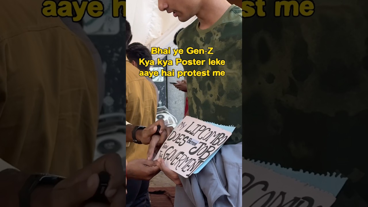 Gen Z Protest Posters | #neetpaperleak #cjp #protest #jantarmantar #genz #pmmodi  #bhopal #posters