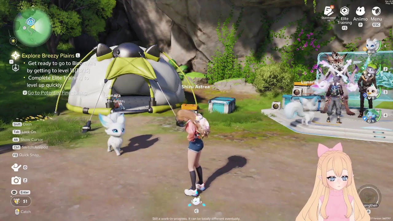 『 Aniimo 』 Fairy Vtuber Explores Idyll ♡ Second Closed Beta Test - Day 1 ♡