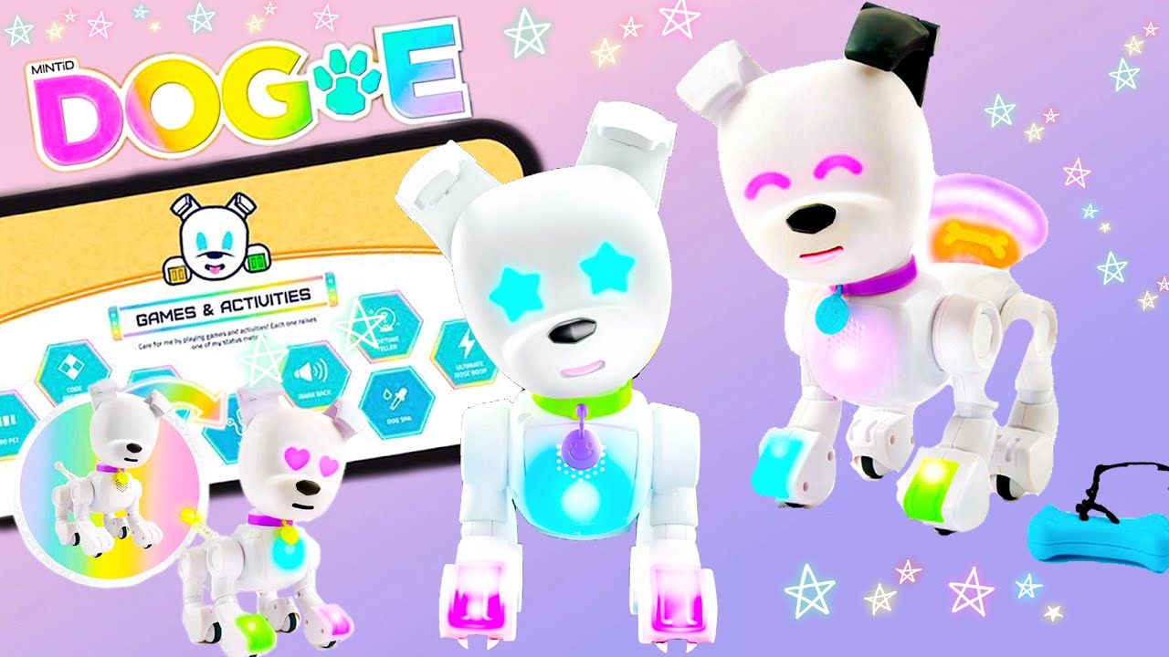 Dog-E Interactive Robot Dog Toy Unboxing | This Is An AWESOME Pet Puppy | Interacts With App Too !