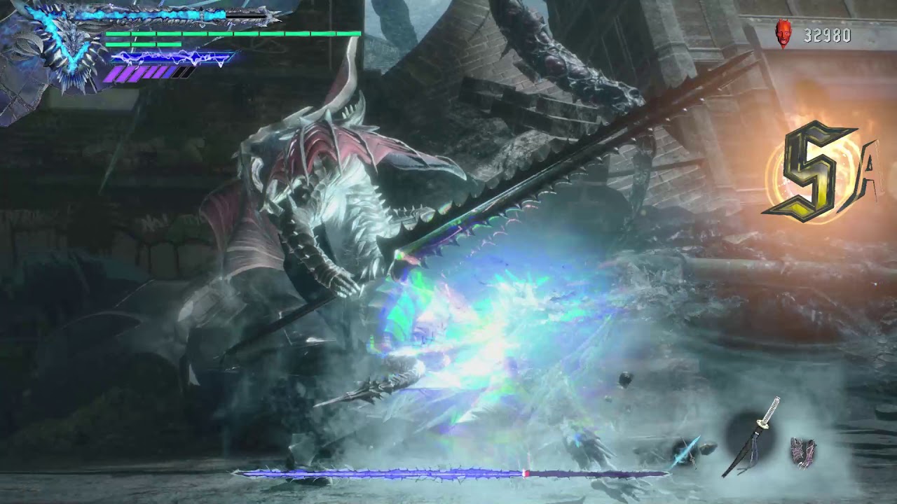 DMC5 Vergil vs Cavaliere Angelo No Damage speedkill