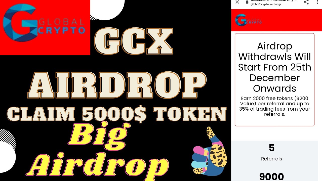 200$ Airdrop instant || GCX Coin Airdrop