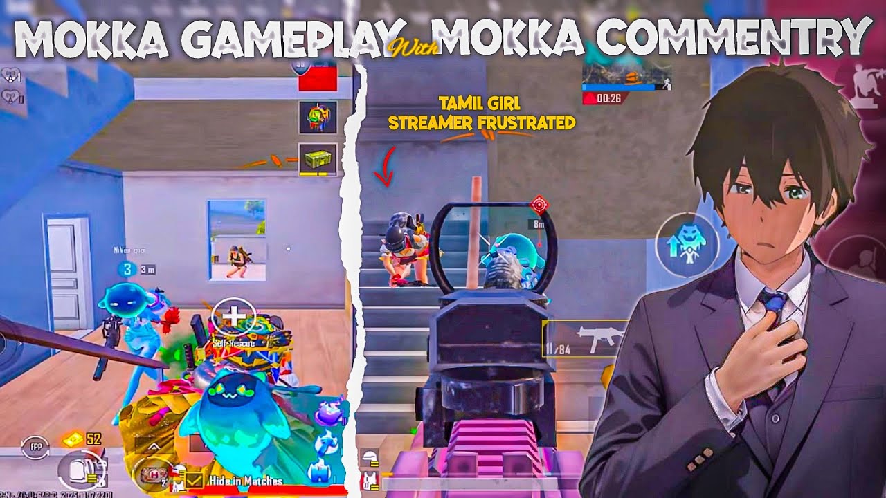 ГЕЙМПЛЕЙ BGMI | ТАМИЛЬСКИЙ | ГЕЙМПЛЕЙ MOKKA С КОММЕНТАРИЯМИ MOKKA | МАЭС