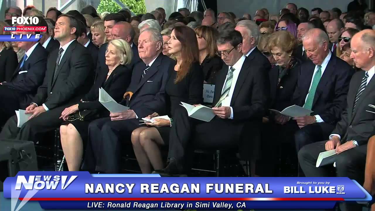 Full: Nancy Reagan Funeral at Ronald Reagan Library in Simi Valley