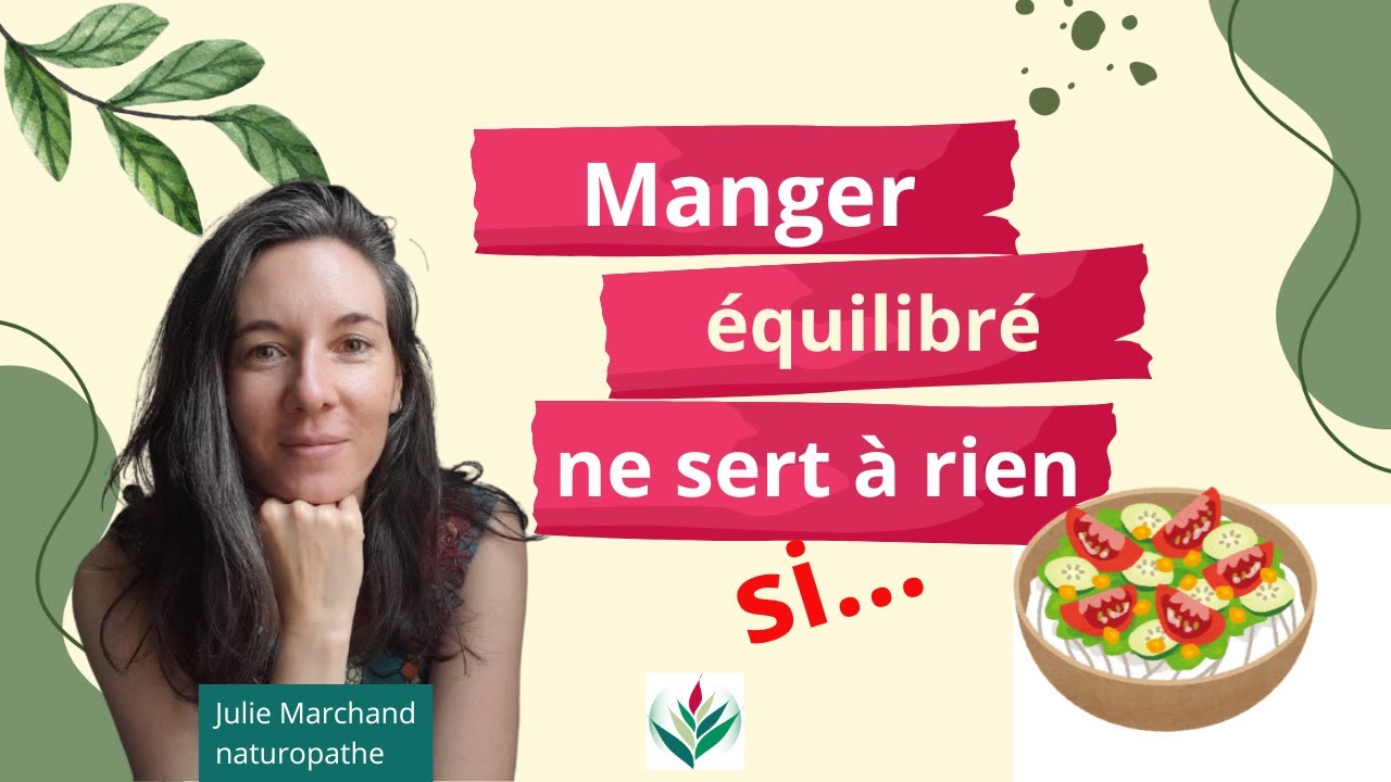 Une bonne alimentation selon la naturopathie