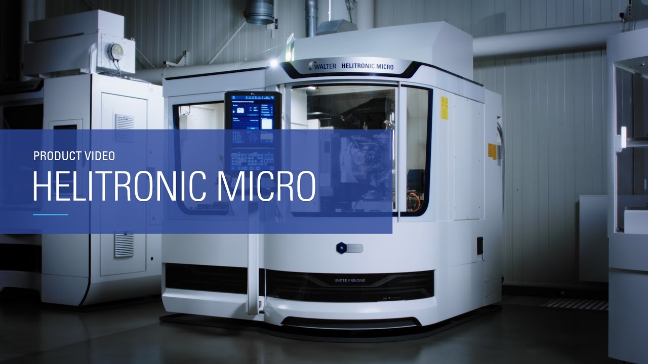 HELITRONIC MICRO Werkzeugschleifmaschine von WALTER | Produktvideo