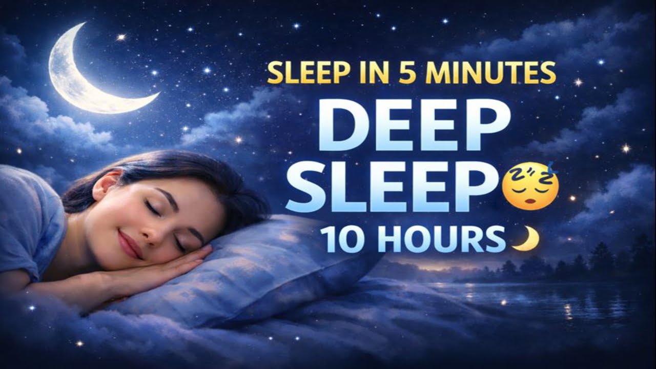 Deep Sleep Music 10 Hours 😴 | Peaceful Night Sound