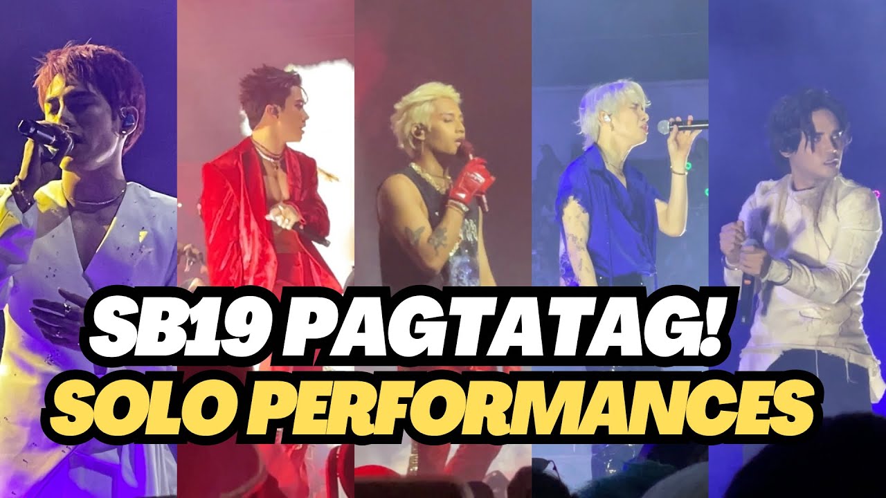 SB19 PAGTATAG! SOLO PERFORMANCES | KICK OFF CONCERT DAY 2