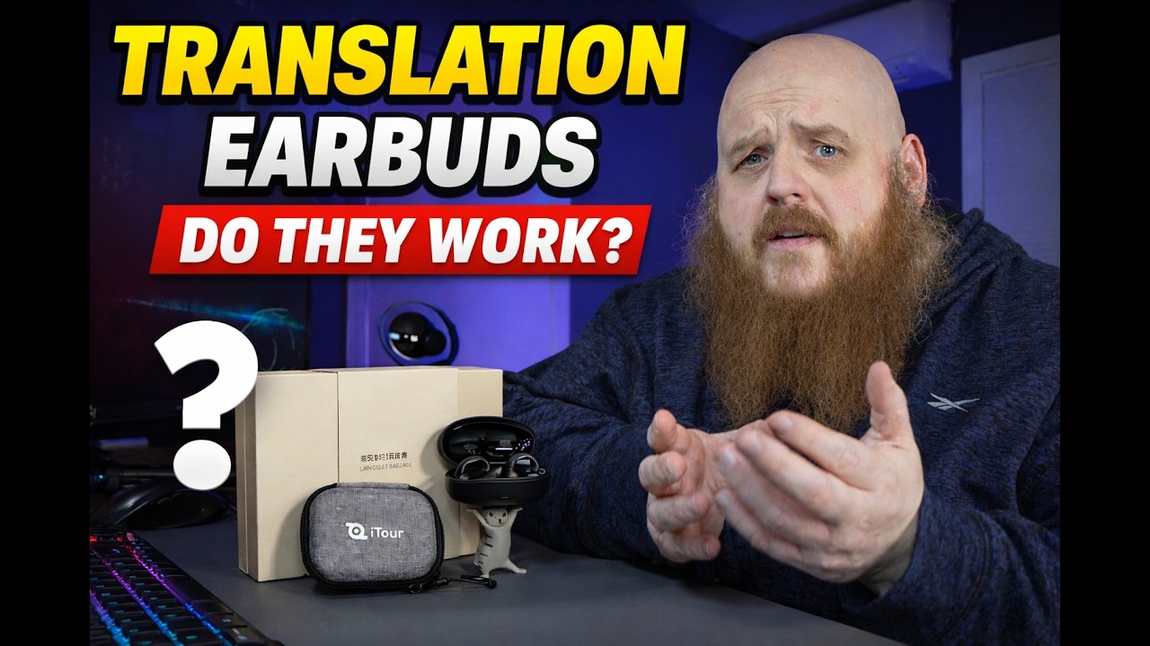 Do Translation Earbuds Actually Work? | iTour Z50S Pro Real Test