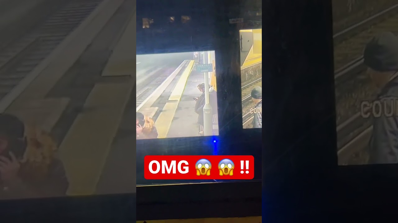 CCTV footage of train station 🚉