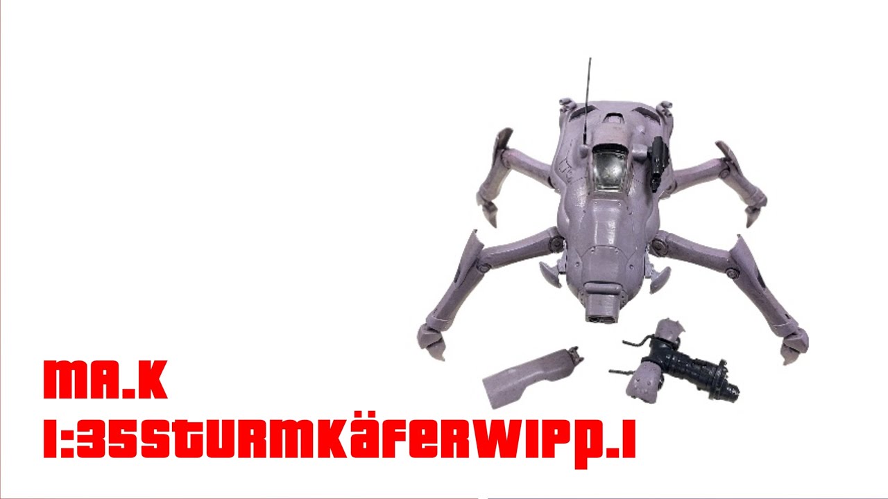 Maschinen Krieger 1/35 scale Sturm Käfer WIP pt.1.