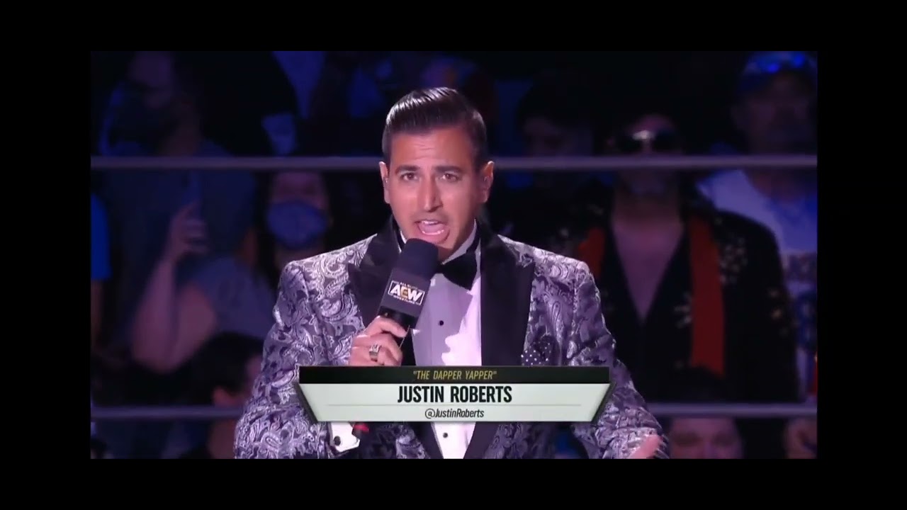 Justin Roberts' EPIC intro to Anarchy in the Arena. AEW Double or Nothing 2022