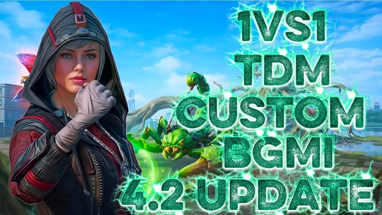 HOW TO RANK PUSH IN 4.2 UPDATE FREE 1V1 TDM ROOM WITH SUBSCRIBERS WITH Mr ALFONiSLIVE#bgmi #pubg