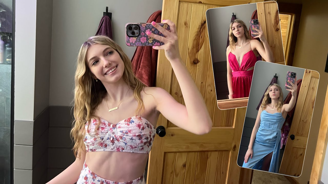 Cherley Prom Dress Try On