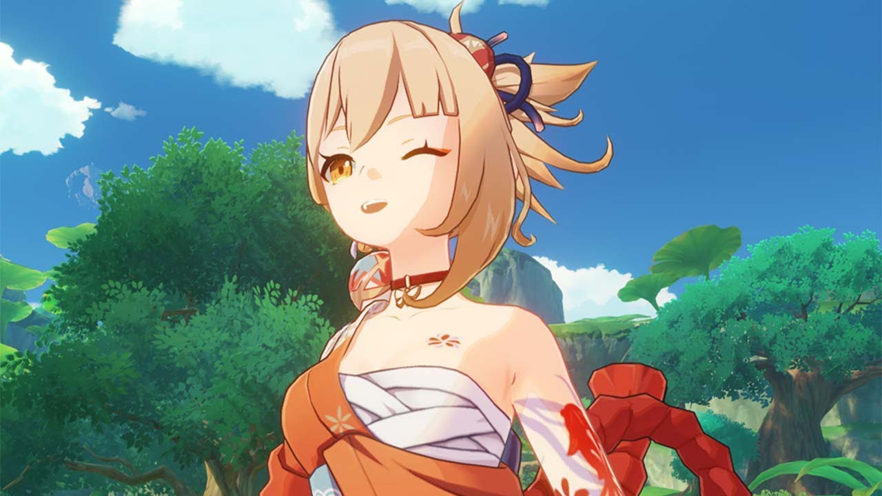 【Genshin impact】My Yoimiya needs a new weapon.  （宵宮武器抽卡紀錄）