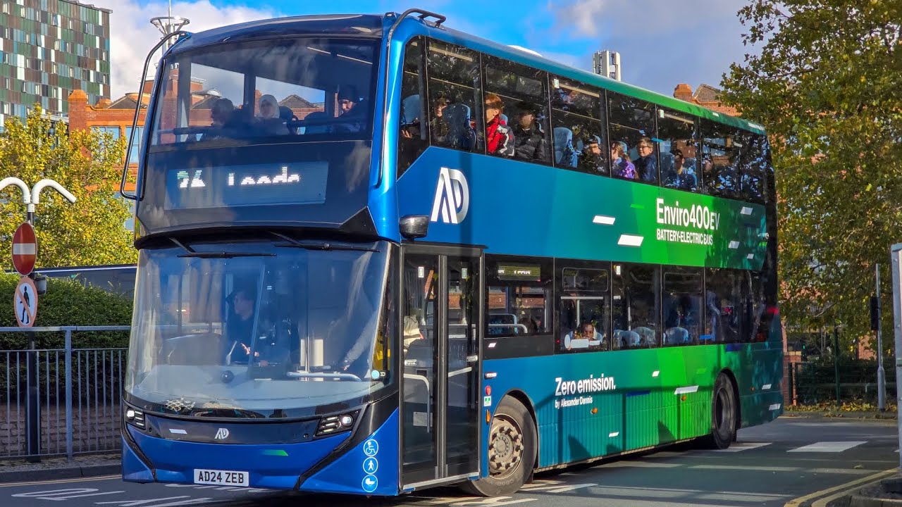 Transdev Blazefield 95 AD24ZEB Running 36 To Ripon