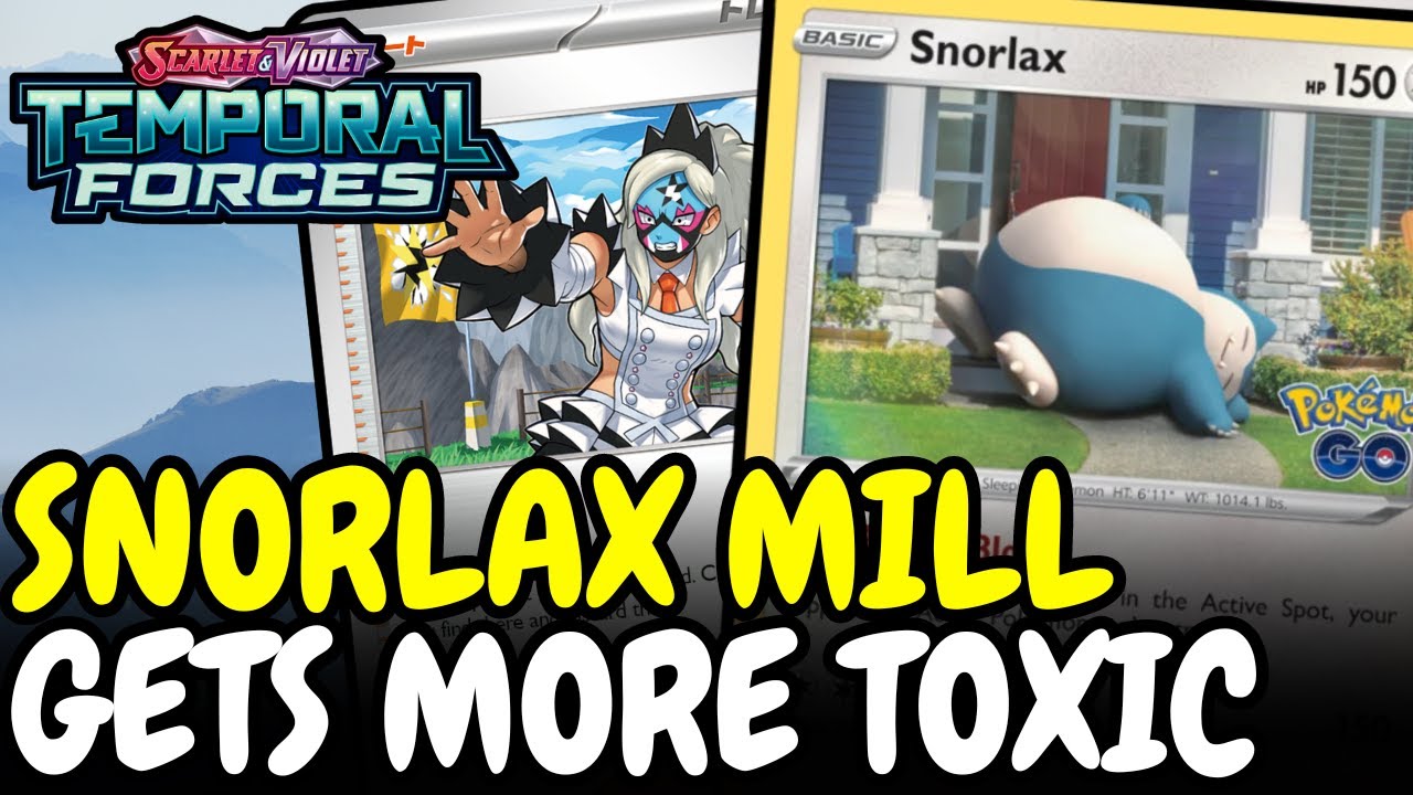 Post Rotation Snorlax Gets More Annoying | Temporal Forces Pokemon TCG