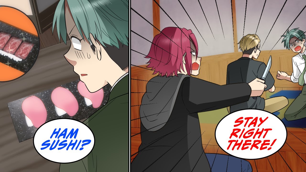 A Rip-Off Farewell Dinner—Until a Meat-Obsessed Old Classmate Lost It [Manga Dub]