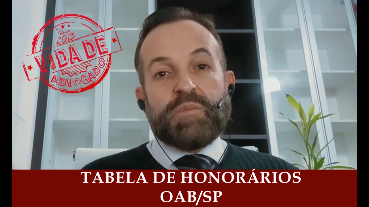 NOVA TABELA DA OAB