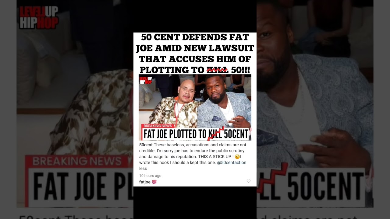 50 Cent DEFENDS Fat Joe?! Even After a Lawsuit Claims He Plotted Against Him! #50cent #fatjoe #viral