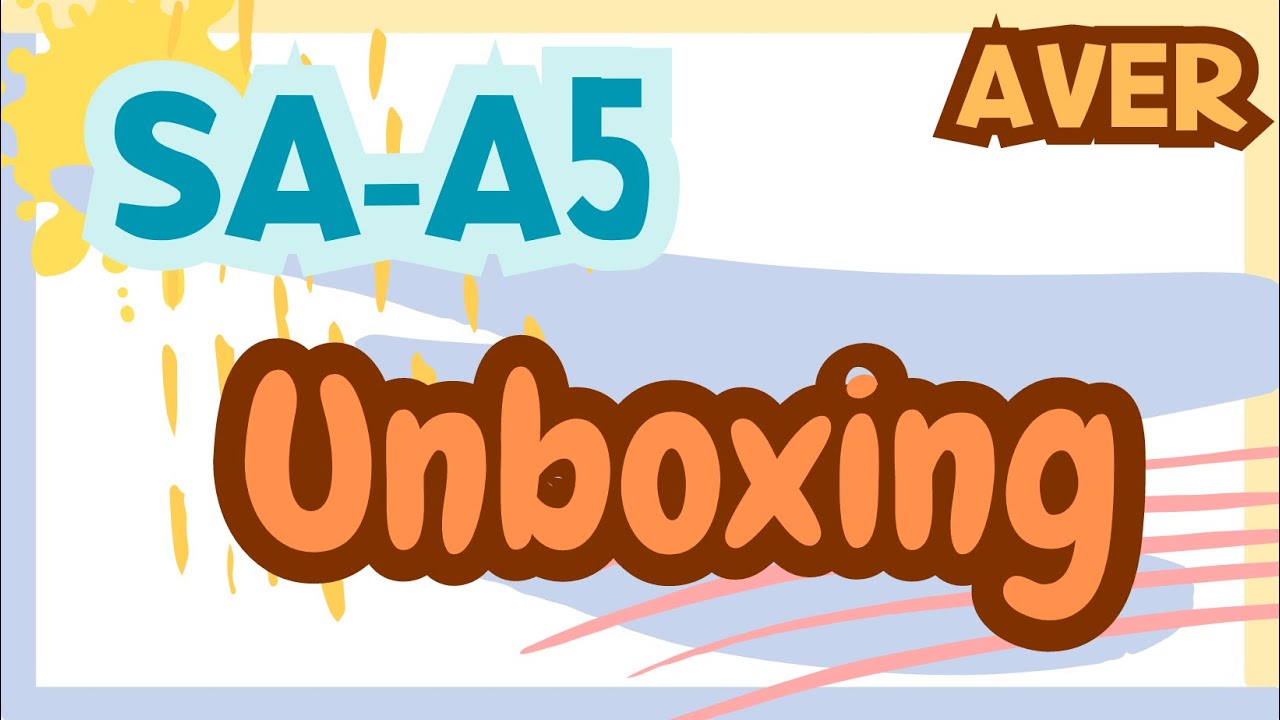 AVer Streaming Audio System SA-A5 unboxing