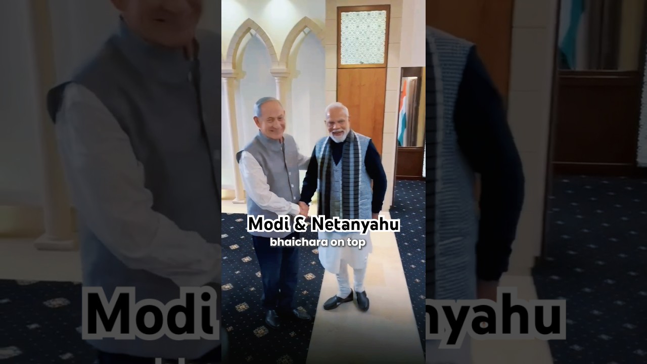 Modi&rsquo;s Israel Visit Shocked Global Diplomacy😱 #modi #israel #shorts #worldwar3