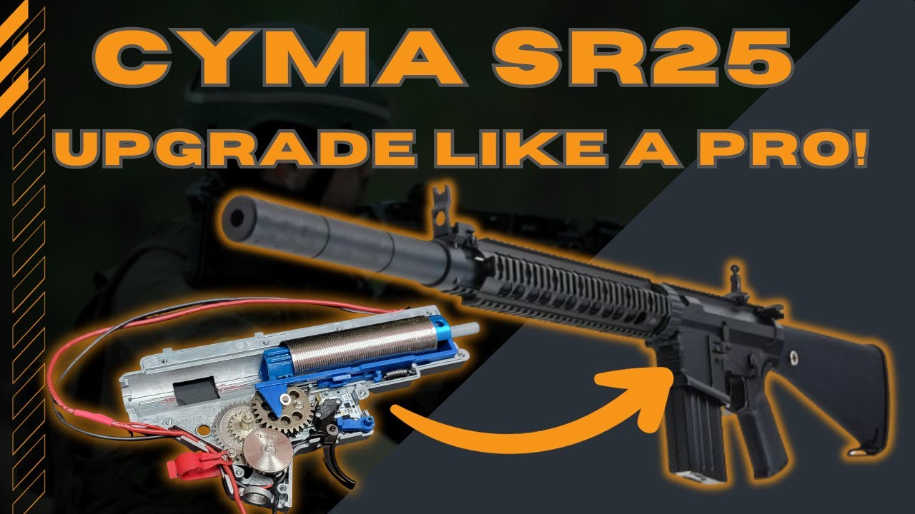 Cyma SR25 Airsoft Rifle Upgrade Mastery: Insider Tips for Peak Performance!