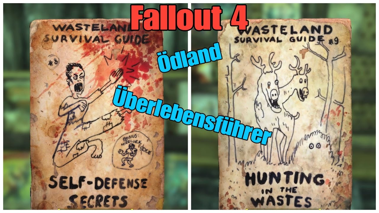 Fallout 4 - Fundorte der Ödland Überlebensführer Comics